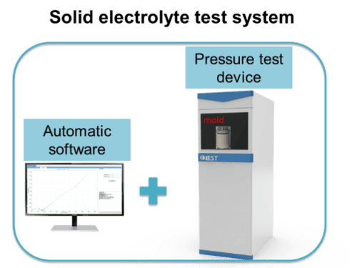 solid-state electrolyte test system equipment