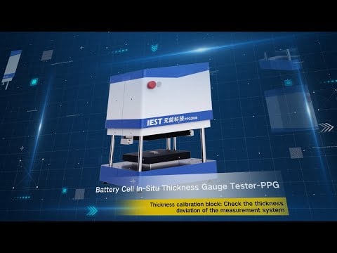 IEST Battery Cell In-Situ Thickness Gauge Tester(PPG2000)