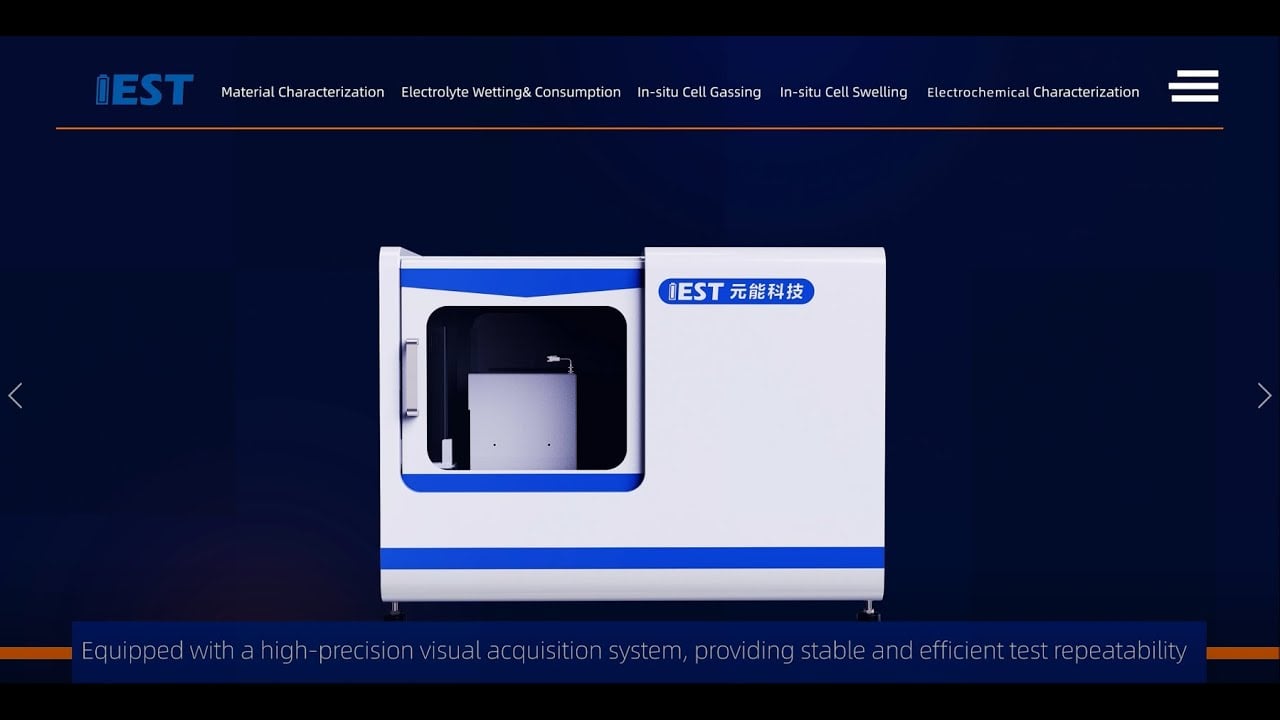 IEST Electrolyte Wetting Testing System - Height Method
