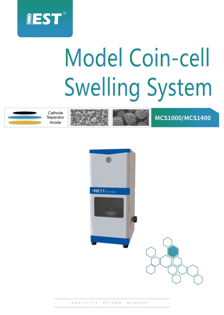 IEST In-Situ Swelling Testing Model Coin-Cell Measurement System