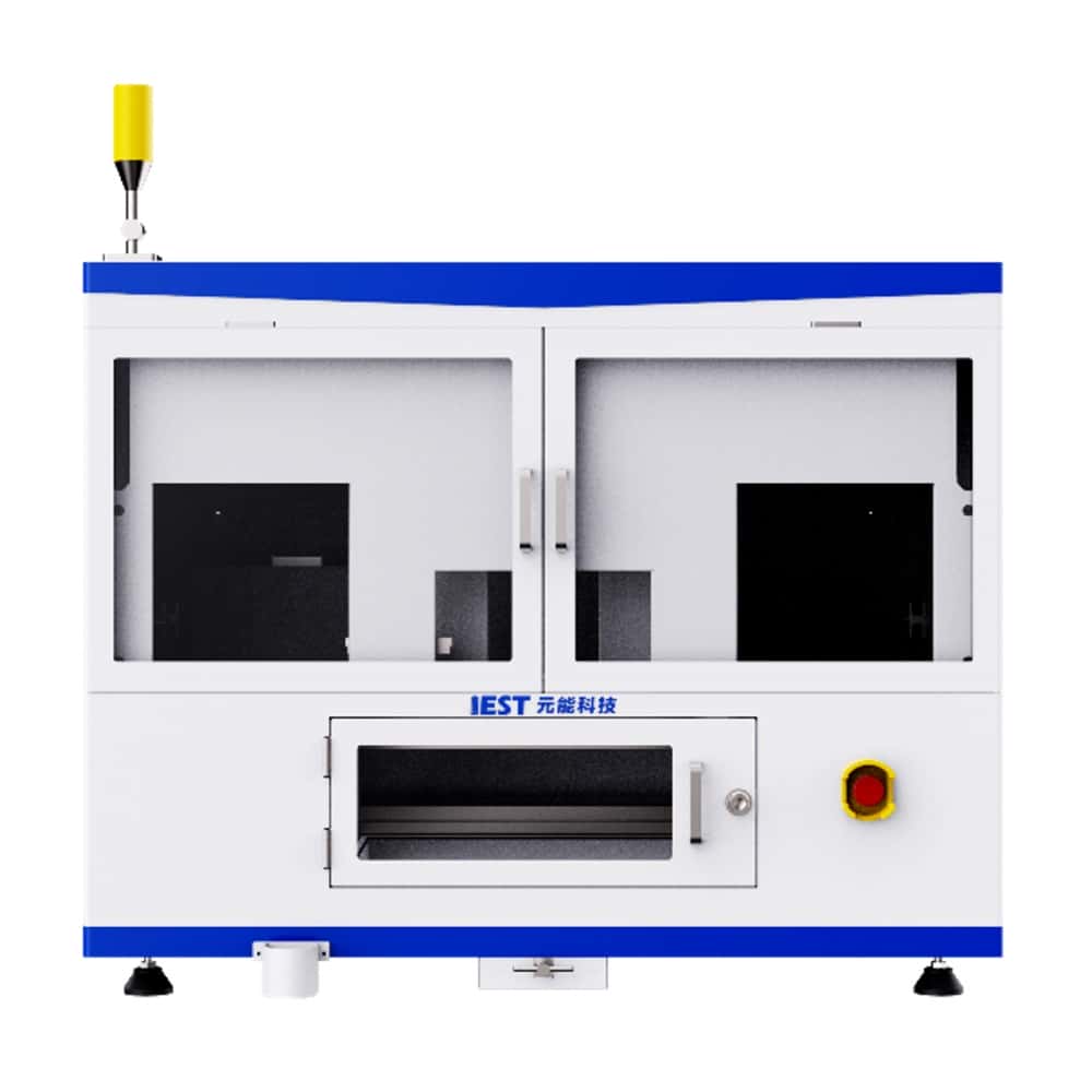 IEST Electrode Electrolyte Wetting Test System(EWS/ETS/CHT/GDT) 1 IEST CHT Series Electrode Wettability Tester by IEST Instrument: automated benchtop testing system utilizing the liquid climbing height method and enclosed dual-door visual chamber to evaluate dynamic electrolyte wicking kinetics, vertical absorption height vs. time, and porous battery electrode wettability.