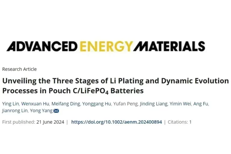 Three Stages of Lithium Plating and Dynamic Evolution Processes in Pouch C/LiFePO4 Batteries