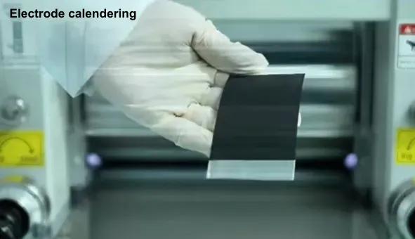Why Is Coin Cell Specific Capacity Inconsistent? 7 Key Factors Affecting Specific Capacity Accuracy 5 Figure 5. Electrode calendering