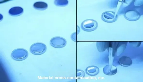 Why Is Coin Cell Specific Capacity Inconsistent? 7 Key Factors Affecting Specific Capacity Accuracy 7 Figure 7. Material cross-contamination