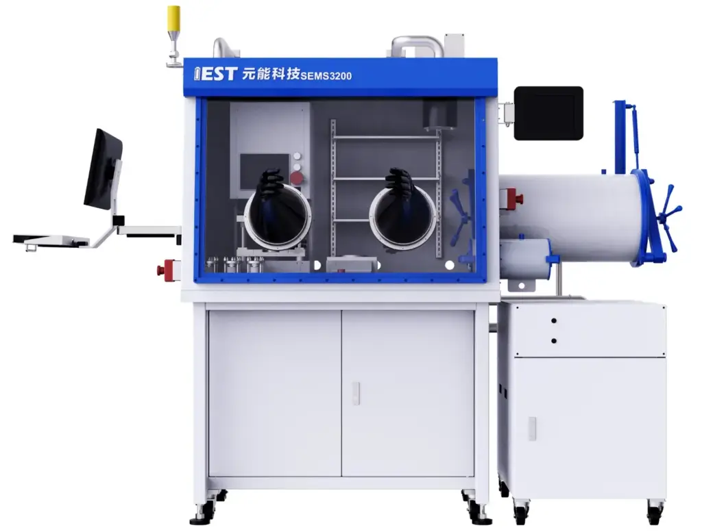 Nature Energy: Xueliang Sun's Team Reveals Solid Electrolyte Electronic Conductivity as the Root Cause of Self-Discharge in ASSBs 6 IEST SEMS multi-dimensional solid electrolyte test system with in-situ pressure control thickness monitoring and DC polarization electronic conductivity measurement