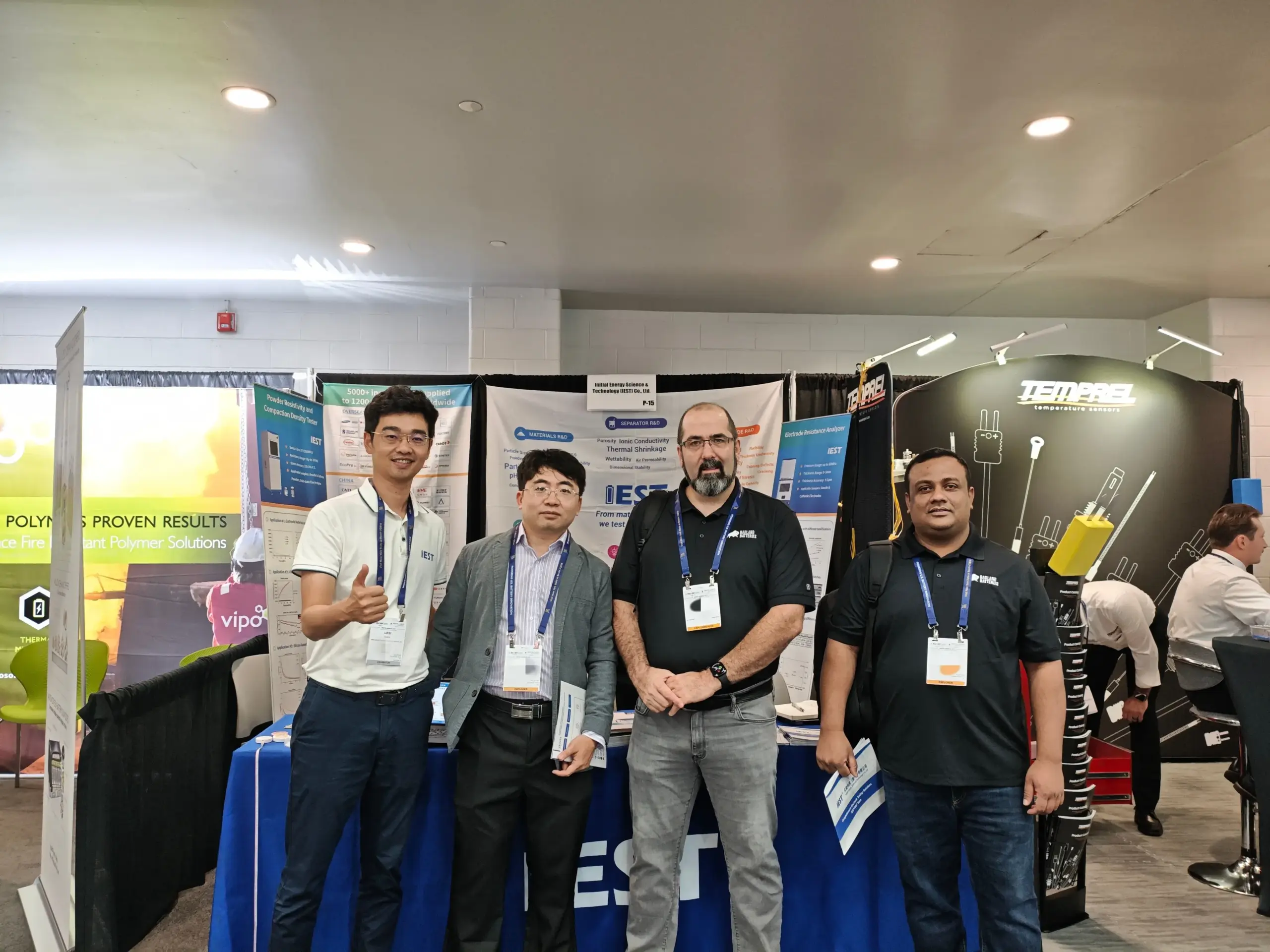 The Battery Show North America 2026 | IEST Showcases Full-Chain Battery Testing Solutions in Detroit 2 Battery industry professionals visiting IEST Instruments Booth P-15 for testing solutions in The battery show North American 2026