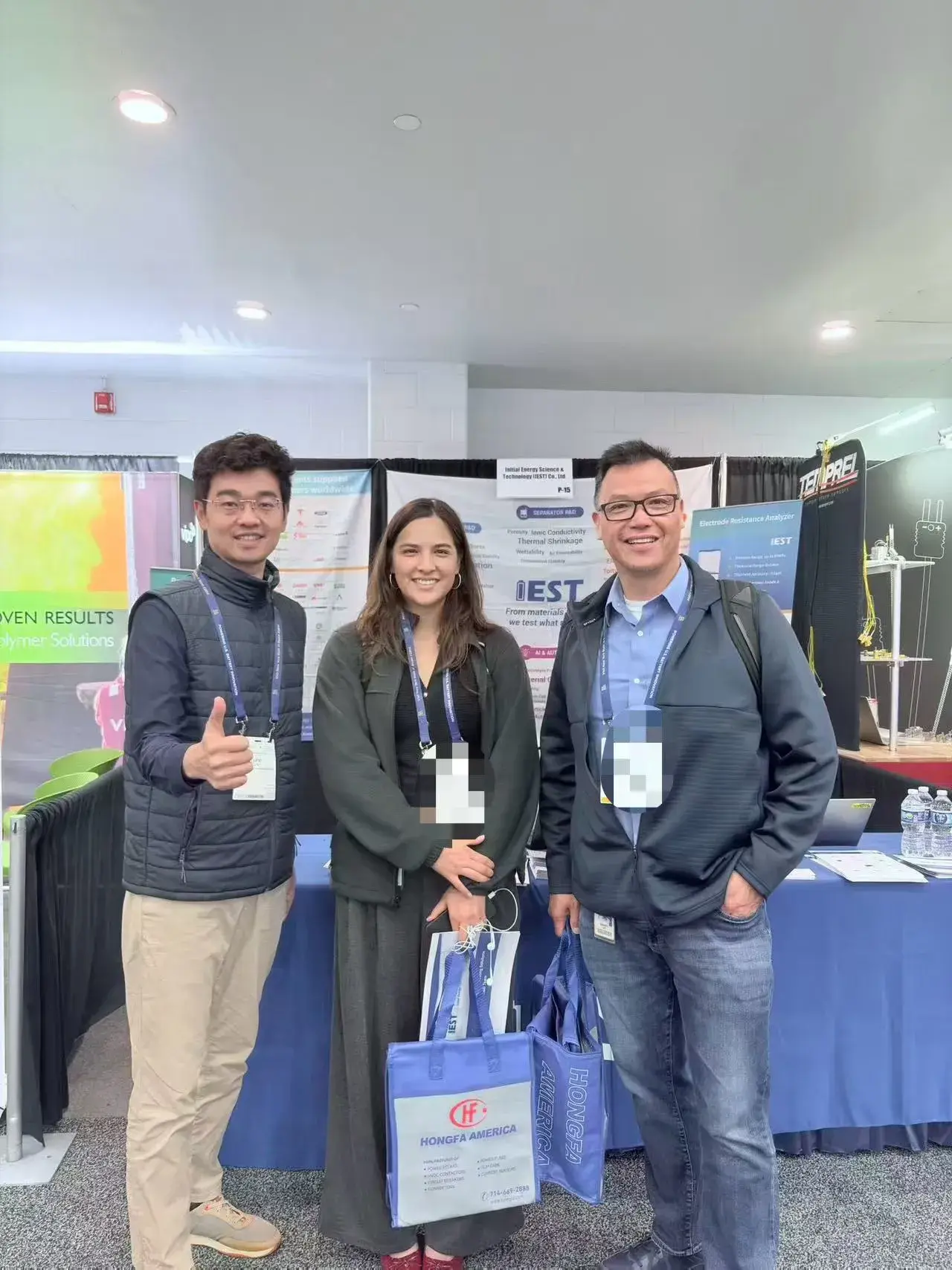 The Battery Show North America 2026 | IEST Showcases Full-Chain Battery Testing Solutions in Detroit 5 Battery industry professionals visiting IEST Instruments Booth P-15 for testing solutions in The battery show North American 2026