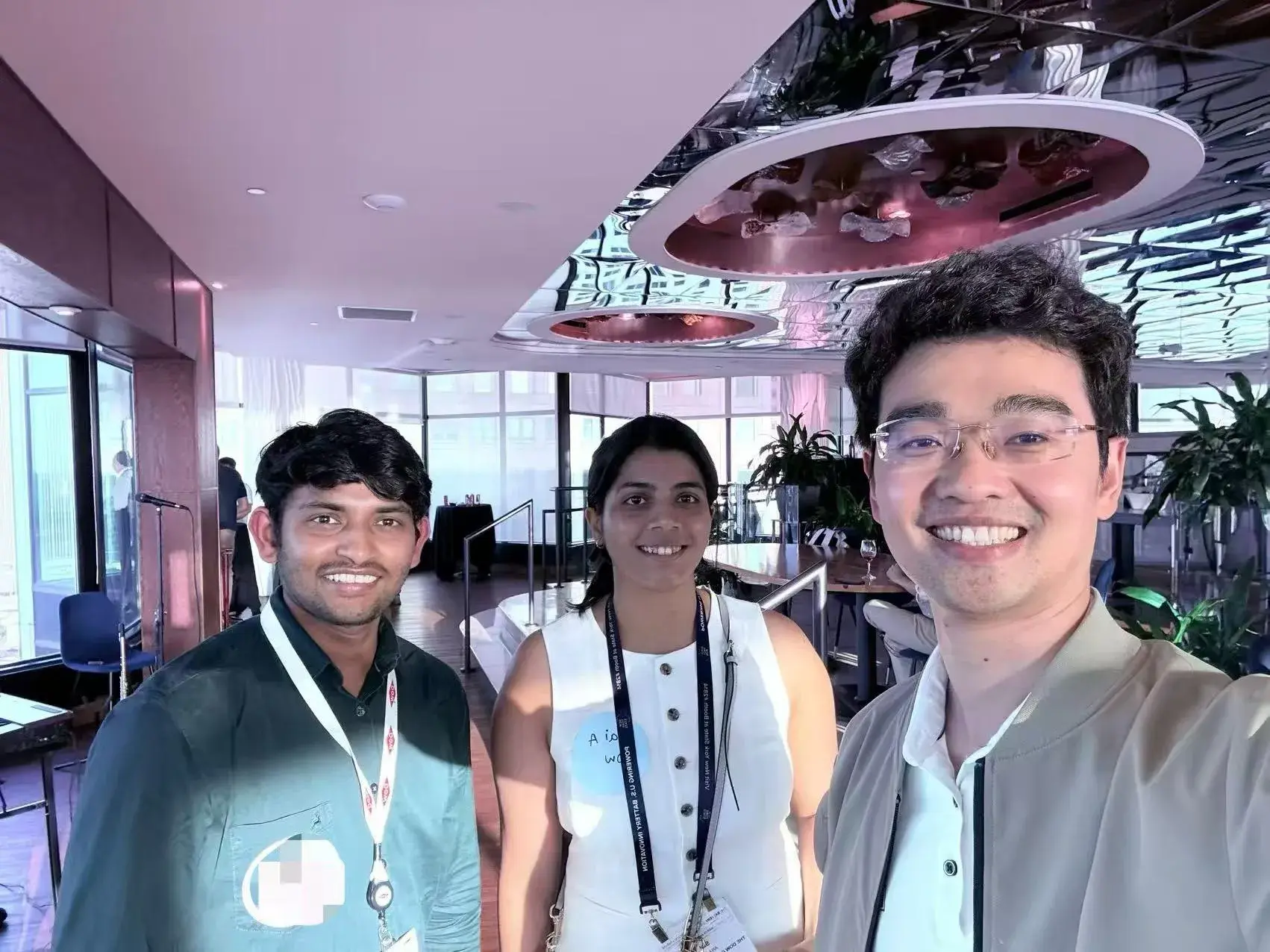 The Battery Show North America 2026 | IEST Showcases Full-Chain Battery Testing Solutions in Detroit 9 IEST instrument team member selfie with a visiting partner at The Battery Show North America 2026 booth